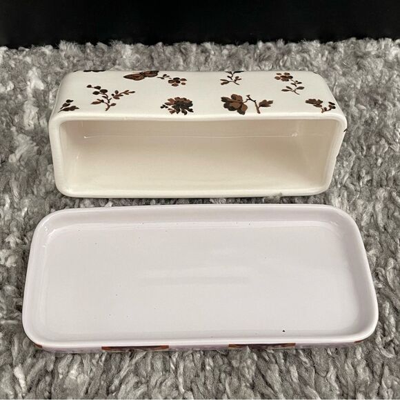 NIB Anthropologie Loren Butter Dish - Picture 6 of 8